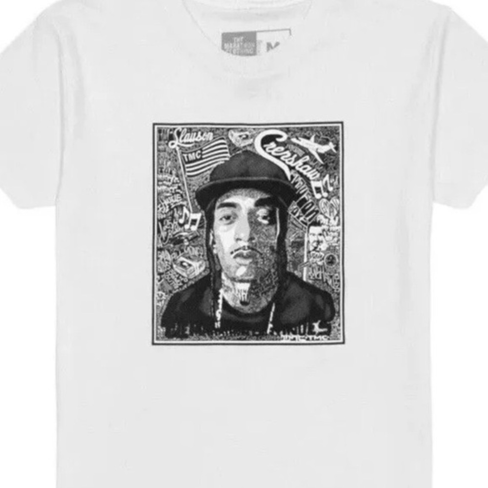 The Marathon Clothing White Graphic Tee